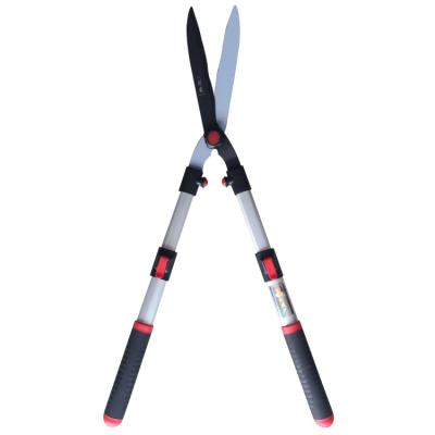 China Factory Anti-skid Original Black & Red Handle Hedge Shears Electric Tree Pruner Wood Handle With Reasonable Price for sale