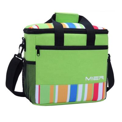 China Fashion Design Insulated Shoulder Beer 24 Cooler Cans Bag Eco - Friendly With Handle for sale