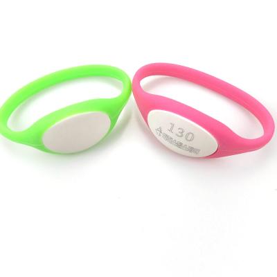 China Custom waterproof/waterproof rfid wristband long range UHF ABS rfid wristband tag for sale