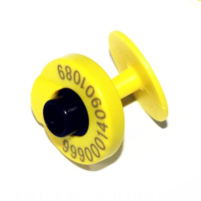 China Long Term CPE GEN 2 Cattle Ear Tag Waterproof / Waterproof UHF RFID Animal Ear Tag for sale