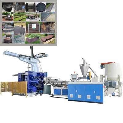 China Horizontal PE/PP Plastic Extrusion And Injection Molding Machine For Making Pallets for sale