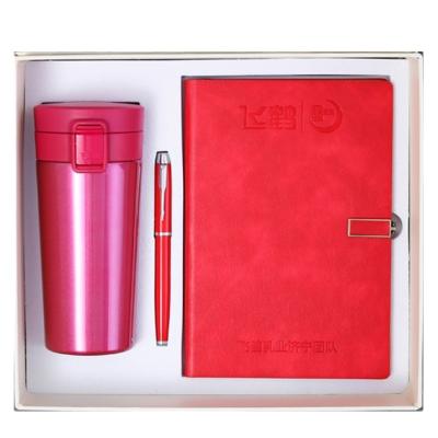 China Agriculture New Product Ideas New Year Souvenir Business Promotion Pen For Corporate Gift 2022 Notebook Set Of Vacuum Flasks And Thermoses for sale