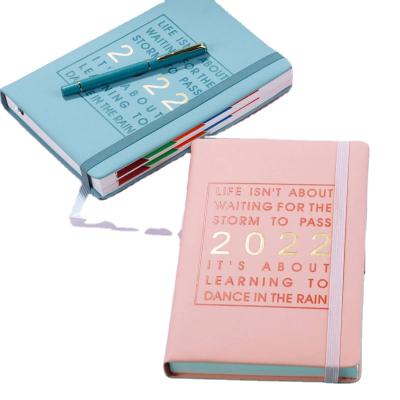 China Unique Innovative 2022 Agriculture New Year Commodities Daily Planner A5 B5 Daily Diary Notebook Agenda 2022 With Customer Logo For Gifts for sale