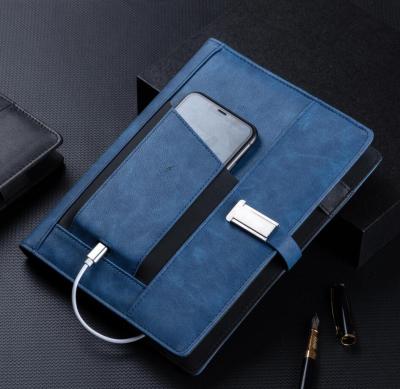 China Agriculture Festival Christmas Gift Notebook Diary 8000mAh POWER BANK Custom Logo and USB Flash Drive Notebook for Business Office for sale