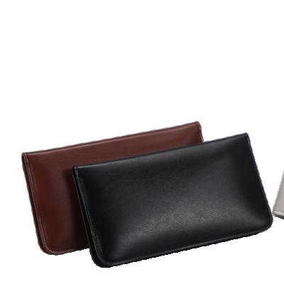 China With USB Innovative Newest Products High Quality Leather Embossed Power Bank Portable Wallet With Card Holder for sale