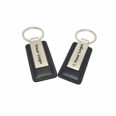 China The most promotion gifts products 2021 custom rectangular key chain accessories pocket key clip with double rings for practical gift for sale