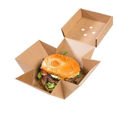 China Other Frozen Hot Paper Cardboard Plastic Disposable Packaging Box For Food for sale