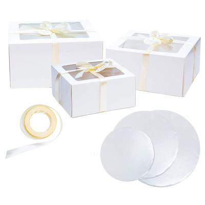 China Other Cupcakes MealJewelry Courier Lunch Card Jewelry Panel Kraft Paper Box With Window for sale