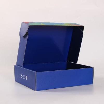 China Recycled Materials Luxury Gift Box Custom Logo Paper Packaging Cosmetic Corrugated Packaging Paper Box for sale