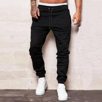 China Wholesale Custom Logo Anti-Wrinkle Sports Pants Unisex Elastic Waist Sports Pants for sale