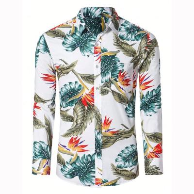 China Anti-wrinkle low cost men's shirt casual men's beach shirt can be customized for sale