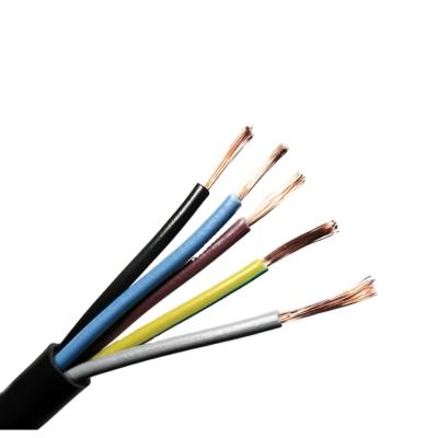 China High Power Connection PVC 3 Core Flexible Cable 3x1.5mm/3*1.0mm/3*0.75mm 100% Copper Cables for sale