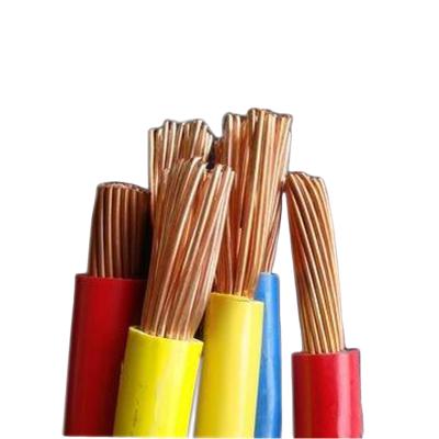 China Overhead Copper Core Multi-strand Flame Retardant Yellowish Green Ground Wire for sale