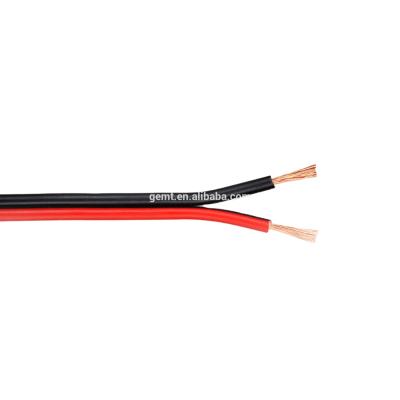 China Underground national standard oxygen-free copper power line RGB red and black line parallel two-core monitoring for sale