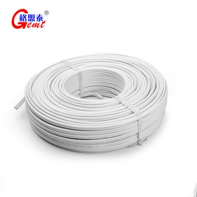 China High quality flexible flat 10 A.W.G. heating wire and cable. 12AWG 14AWG /SPT Electrical For Lamp Rope PVC Insulation for sale