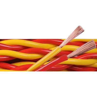 China Heating 2 Core Twisted Cable Wire /RVS Twisted Pair Cable With Flame Retardant Or Fire Resistance Character for sale