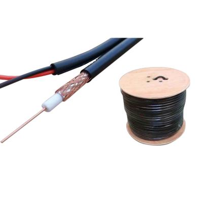 China RG6/59 Telecommunication Coaxial Cable For Video Fit Litz Copper Wire for sale