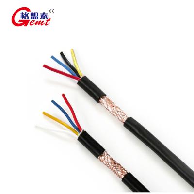 China Aerial RVVP 12 high quality pure copper core shielded electrical wire alarm cable for wiring for sale