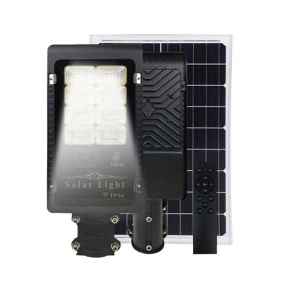 China Outdoor IP66 Garden All In One Solar Street Light 200W 300W Integrated Led Solar Street Light for sale