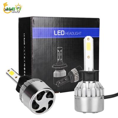 China Aluminum + PC Factory Direct Sale H3 Car LED Headlight Car Styling 18W 1500LM 6500k White Led Headlamp for sale