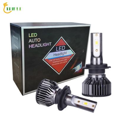 China Aluminum + PC hot sale car led headlight h7 15w 2400lm led headlight 6500k headlights for sale