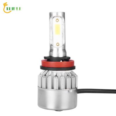 China Aluminum + PC Automotive Car S2 Powerful Headlamp Auto Headlight 18w 6500K 1500LM Led Headlight for sale