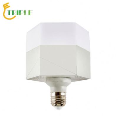 China Indoor Cheap High Power Indicator Light 10W 20W 30W T Shape LED Plastic Light Bulb for sale