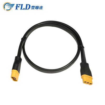 China Power plant FCONNR 3 core flat power connection cord cable for sale