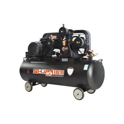 China Promotion High Quality CE Air Compressor Oil Wholesaler Competitive Price Slient Tire Quiet Switch 7.5KW Belt Driven Air Compressor for sale