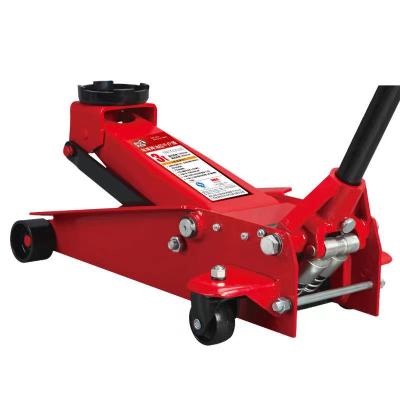 China car change tires horizontal hydraulic jack for automobile maintenance for sale