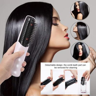 China Wholesale Plastic Infrared Massage Comb LED Infrared Skin Care Laser Scalp Hair Massage Comb Hair Growth Phototherapy Laser Comb Device For Home Use for sale