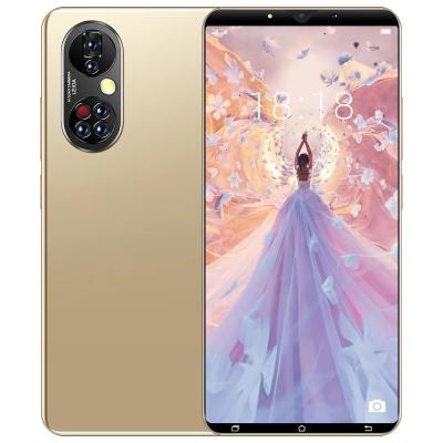 China Beauty Camera New Arrival 6.7 Inch Screen P50 PRO+ Smart Phone Document Card Face Recognition Muti-Language Opened Mobile Phone Gaming Smartphone for sale