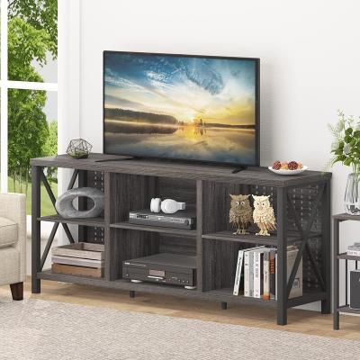 China TV Stand Cabinets Convertible Console Table 43 Inch TV Stands With 2 Shelves For Living Room for sale