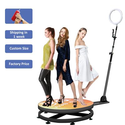 China Universal Selling Machine Lighting Camera Auto Video 100cm 360 Photos Photobooth Booth With Ring Light for sale