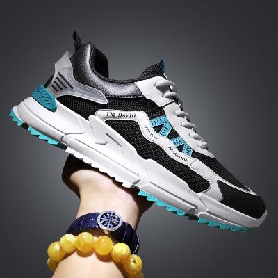 China 2021 new outdoor men spring net cloth shoes sport tide shoes father shoes men's sneaker INS show for four seasons for sale