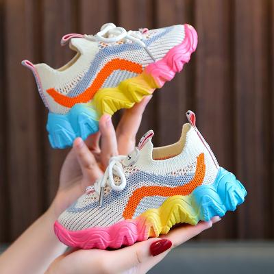 China Kids flat shoes spring 2021children's boys casual baby shoes unisex running sneakers shoe boy for sale