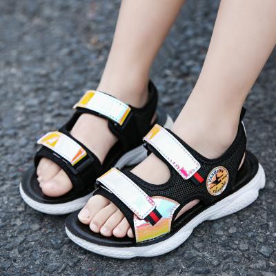 China Other 2021 Summer Kids Shoes Brand Sport PU Closed Toe Toddler Boys Sandals Orthopedic Baby Boy Leather Sandals Shoes for sale