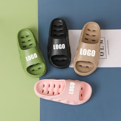 China Custom Made Women's Breathable Slippers Slips Sale Designer Ladies Sandals Summer Shoes Whole Slides With Logo for sale