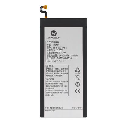 China Original New Mobile Phone Replacement Battery EB-BG935ABE 3600mAh For Samsung S7 Edge Mobile Phone Battery for sale