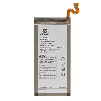 China High Quality EB-BN965ABU 4000mAh Long Life 0 Smart Cycle Mobile Phone Battery For Samsung Note9 for sale