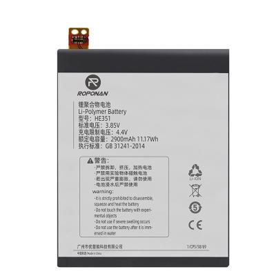 China New Nokia 3.1 Mobile Phone Replacement Li-ion Mobile Phone Battery For NOKIA HE351 2900mAh for sale