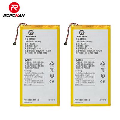 China Original New HZ40 3000mAh Mobile Phone Replacement Mobile Phone Battery For Moto Z2 Game XT1710 Mobile Phone Battery for sale