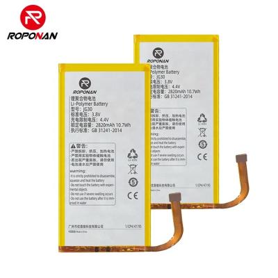 China Mobile phone Li-ion battery JG30 3000mAh battery for motorola MOTO G7 mobile phone battery for sale