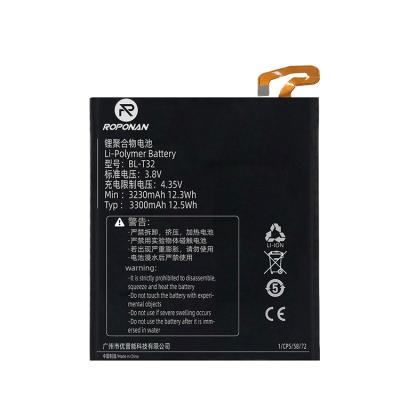 China Original Mobile Phone Hot Selling Li-ion Polymer Rechargeable Battery BL-T32 3230mAh 3.8V For LG G6 G600L G600S G600K G600V H870 H871 H872 H873 for sale