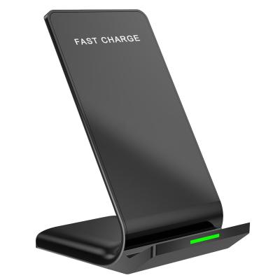 China Desktop ABS Phone holder 10W Fast Charging Portable wireless Charger for sale