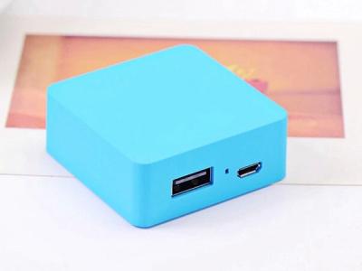 China Square Mini PVC power Bank  2500mAh Lithium Polymer Battery Portable Power Bank for Iphone/Galaxy Phones for sale