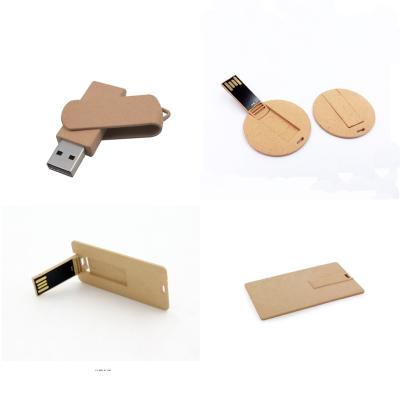 China Eco Friendly Biodegradable PLA Material USB flash Drive 128Gb Pen drive for sale