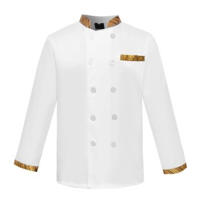 China Hospital Professional kitchen chef knife diamond coated knife blade chef coat stretch chef uniform jacket for sale