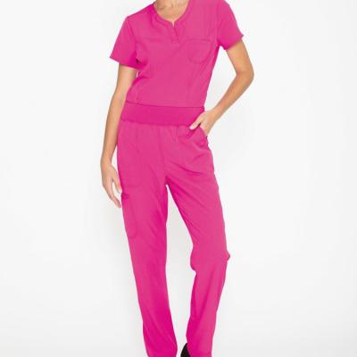 China 2021 Hot Sale Hospital Scrubs Medical Uniform Women And Men Scrubs Comfortable Breathable Medical Set Scrubs Top And Pants for sale