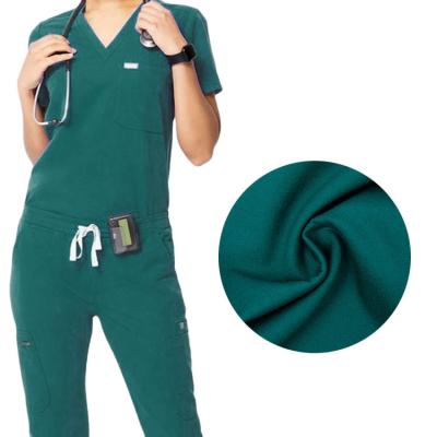 China Hot Sale Hospital Nursing Stretch Clothes Uniform Cloth Medical Nurse Uniform Fabric for sale